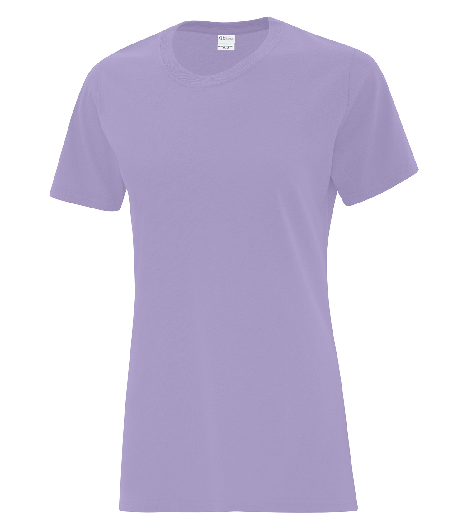 ATCᴹᶜ Everyday Collectionᴹᴰ ATC™ EVERYDAY COTTON LADIES' TEE. ATC1000L Lavender
