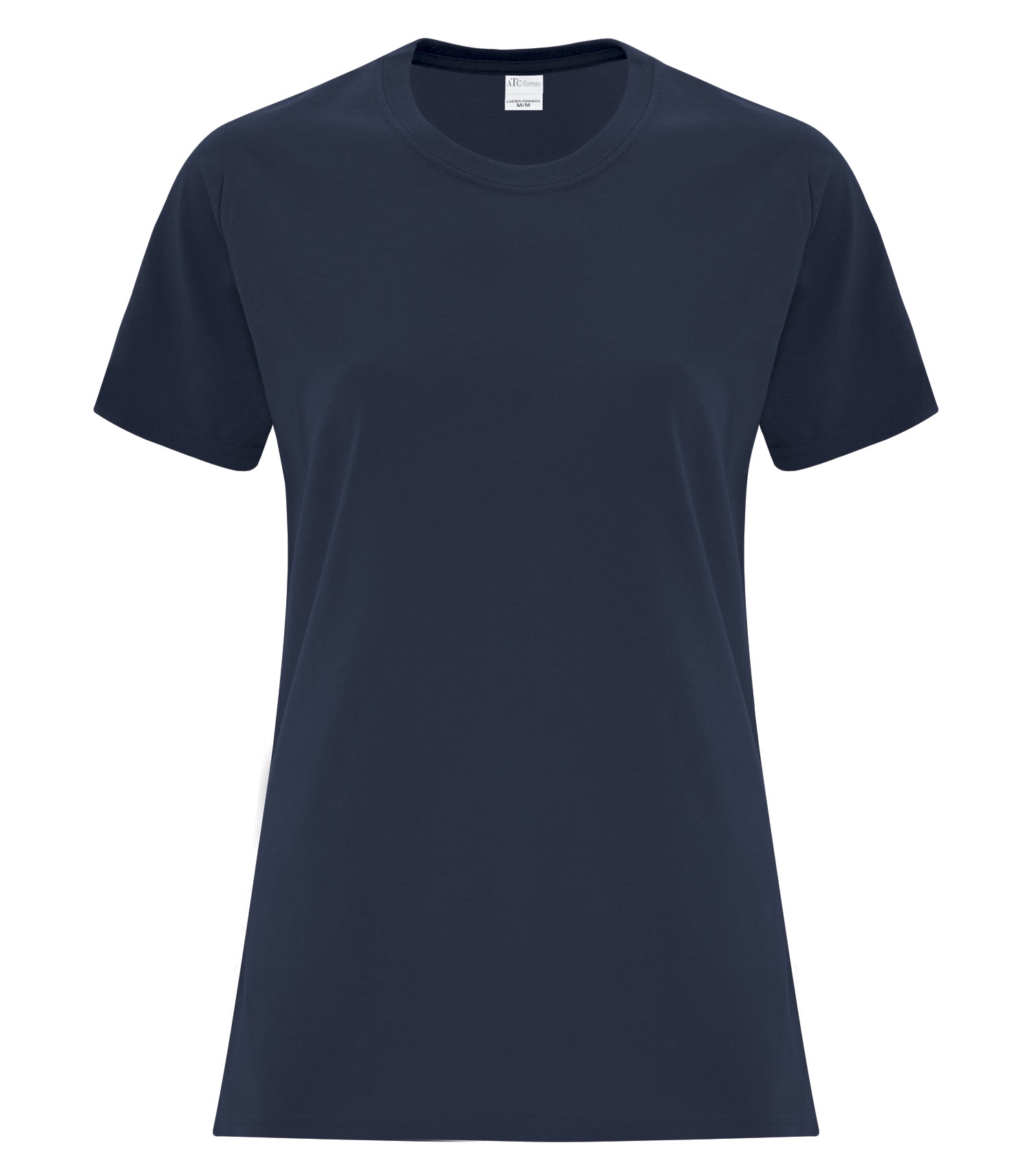 ATCᴹᶜ Everyday Collectionᴹᴰ ATC™ EVERYDAY COTTON LADIES' TEE. ATC1000L Navy