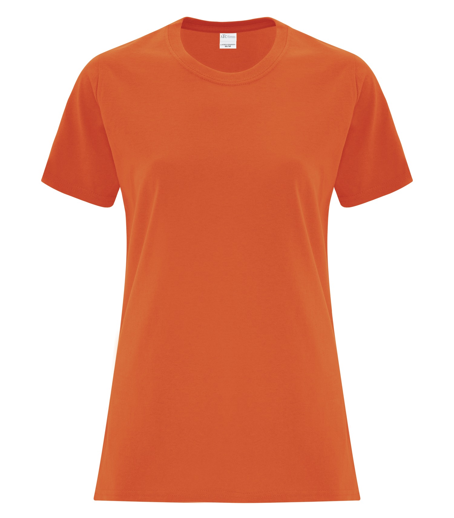 ATCᴹᶜ Everyday Collectionᴹᴰ ATC™ EVERYDAY COTTON LADIES' TEE. ATC1000L Orange