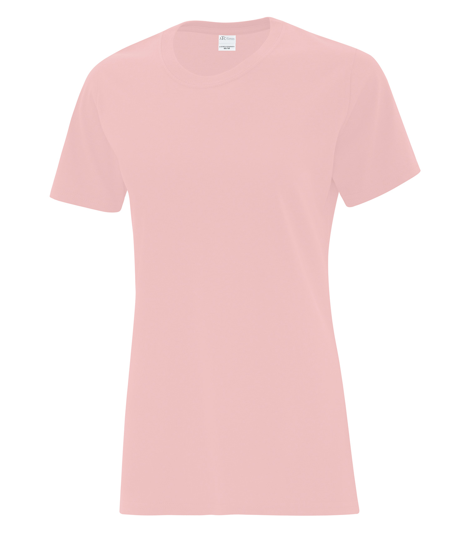 ATCᴹᶜ Everyday Collectionᴹᴰ ATC™ EVERYDAY COTTON LADIES' TEE. ATC1000L Pale Blush