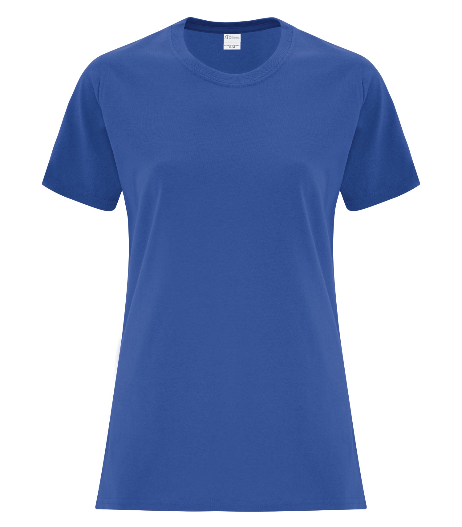 ATCᴹᶜ Everyday Collectionᴹᴰ ATC™ EVERYDAY COTTON LADIES' TEE. ATC1000L Royal