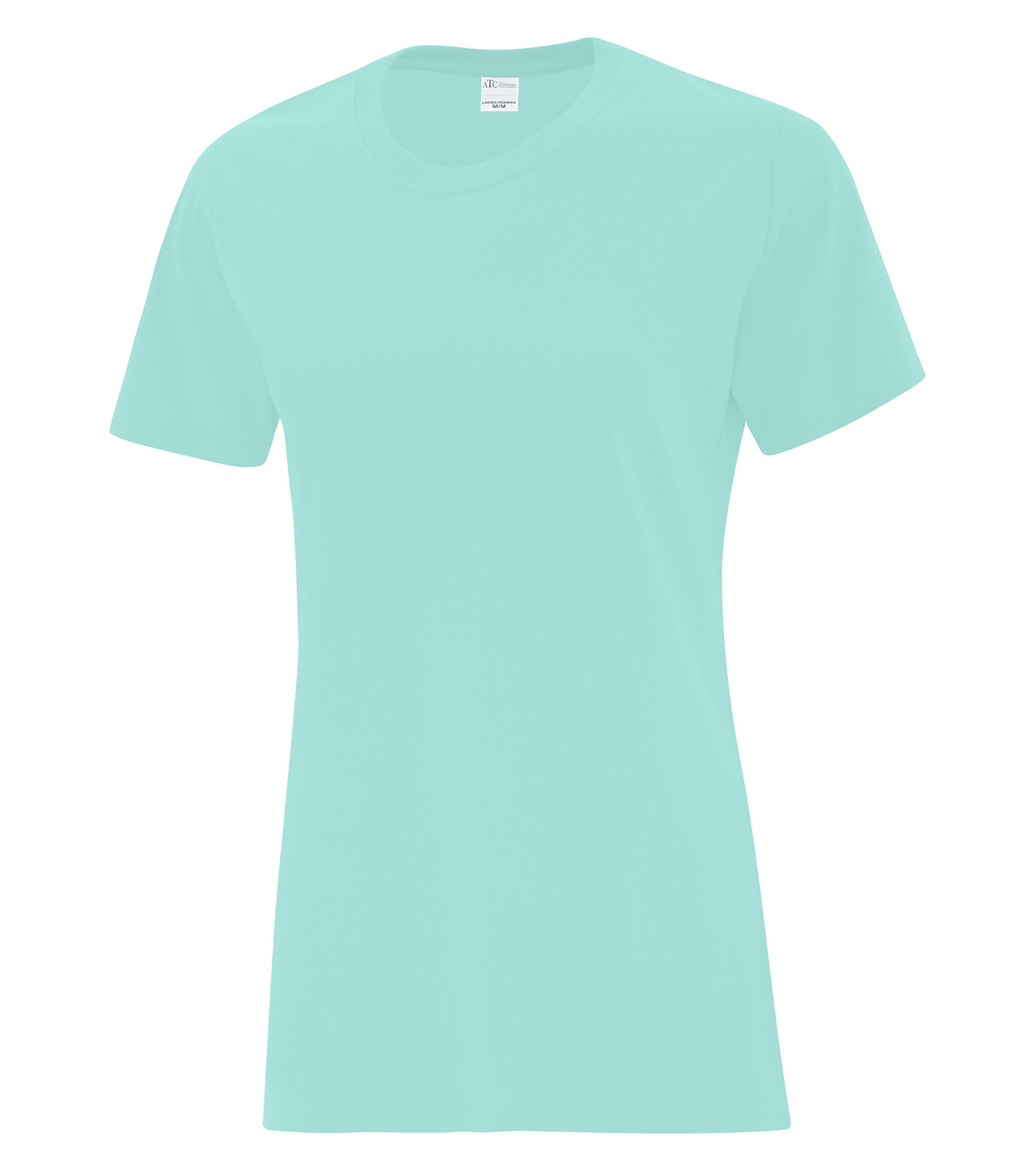 ATCᴹᶜ Everyday Collectionᴹᴰ ATC™ EVERYDAY COTTON LADIES' TEE. ATC1000L True Celadon
