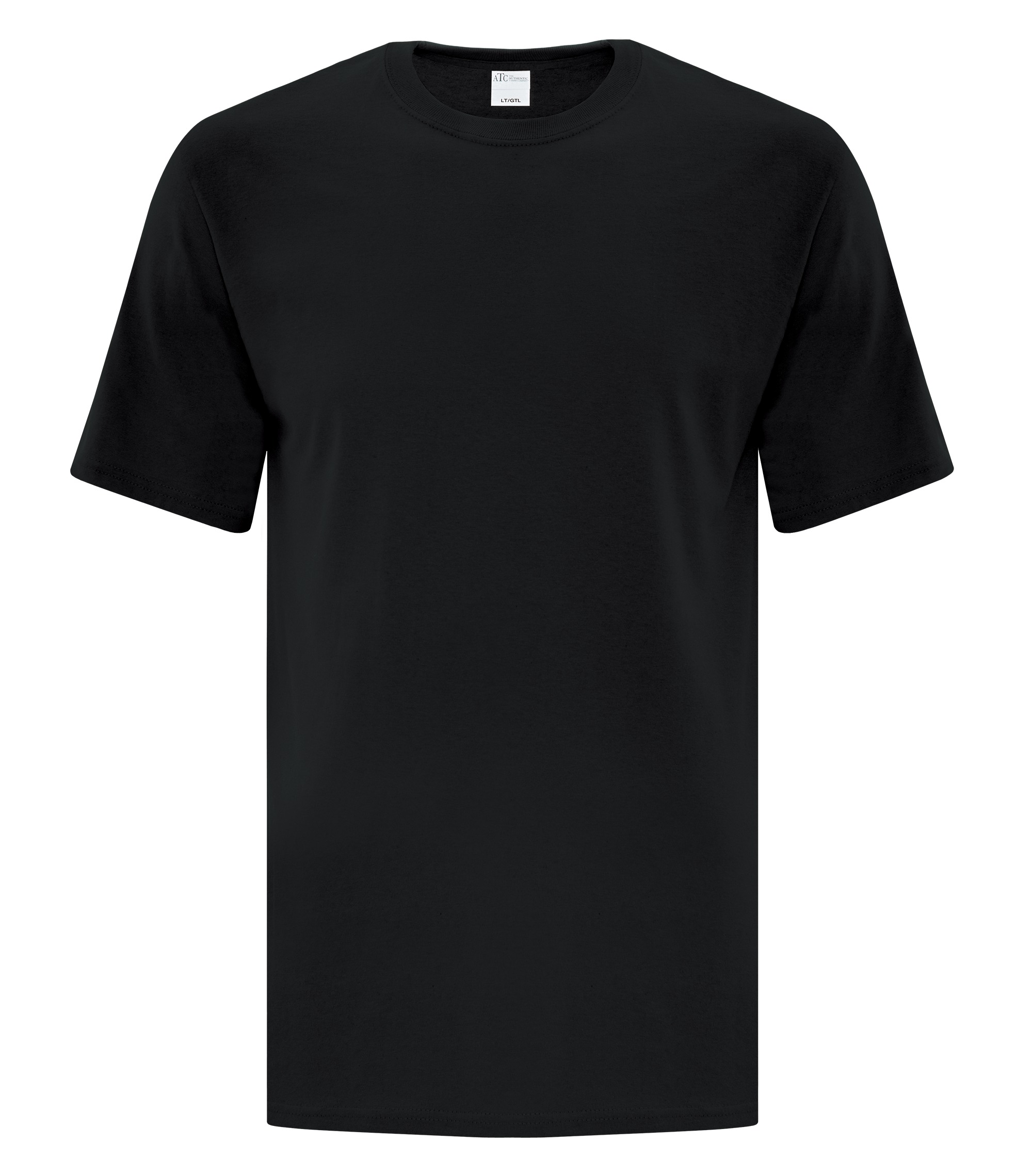 ATCᴹᶜ Everyday Collectionᴹᴰ ATC™ EVERYDAY COTTON TALL TEE. ATC1000T Black
