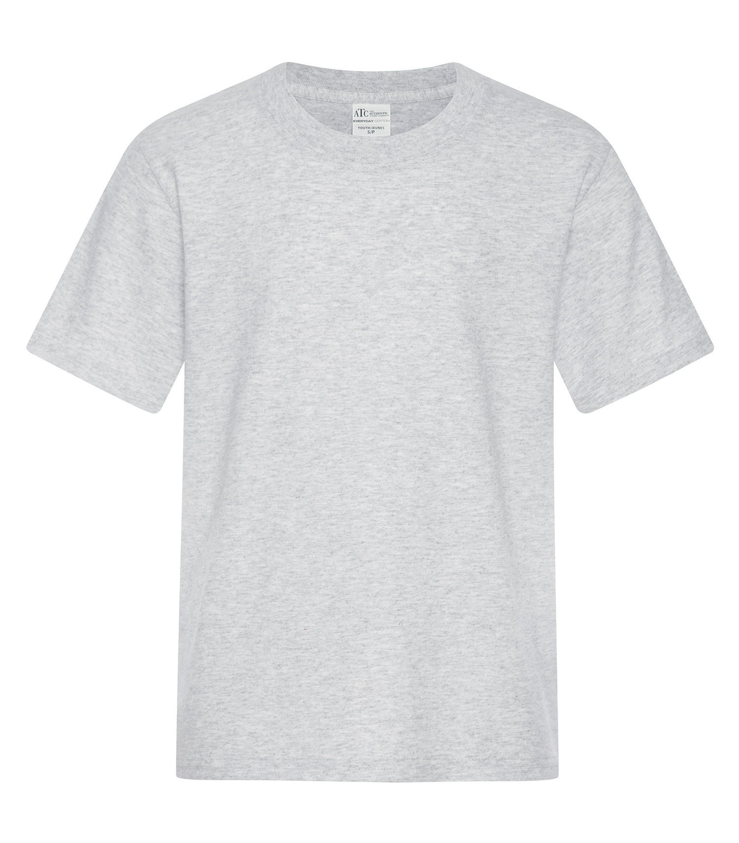 ATCᴹᶜ Everyday Collectionᴹᴰ ATC™ EVERYDAY COTTON YOUTH TEE. ATC1000Y Ash Grey***