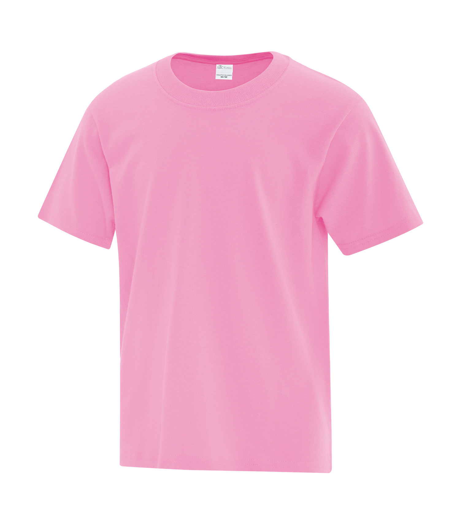 ATCᴹᶜ Everyday Collectionᴹᴰ ATC™ EVERYDAY COTTON YOUTH TEE. ATC1000Y Candy Pink