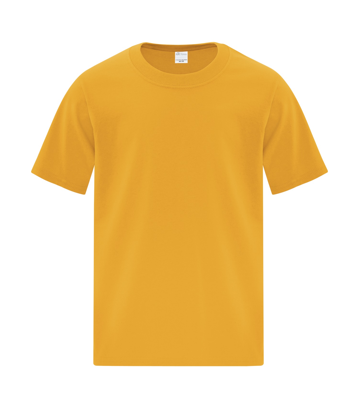 ATCᴹᶜ Everyday Collectionᴹᴰ ATC™ EVERYDAY COTTON YOUTH TEE. ATC1000Y Gold