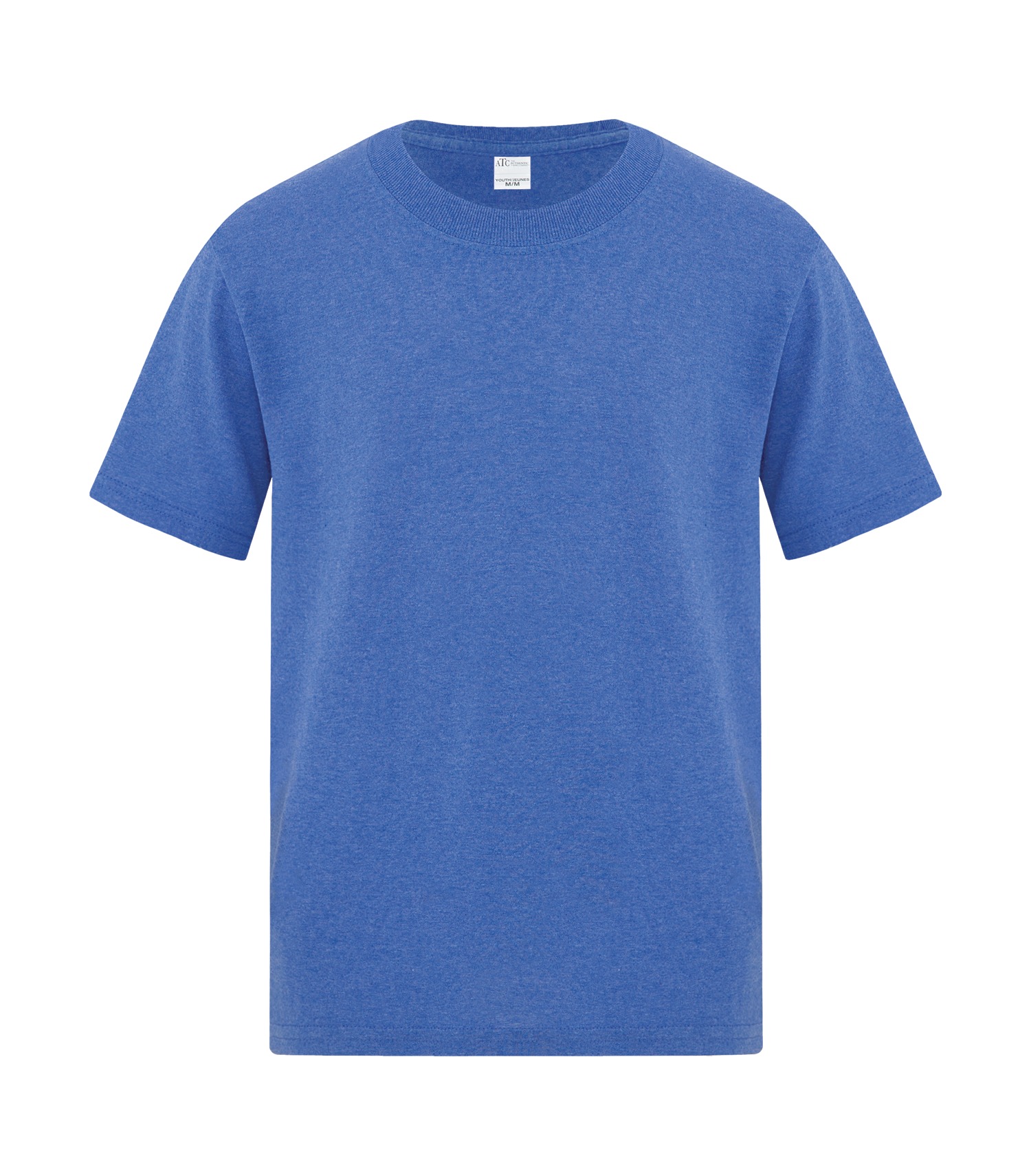 ATCᴹᶜ Everyday Collectionᴹᴰ ATC™ EVERYDAY COTTON YOUTH TEE. ATC1000Y Heather Royal**