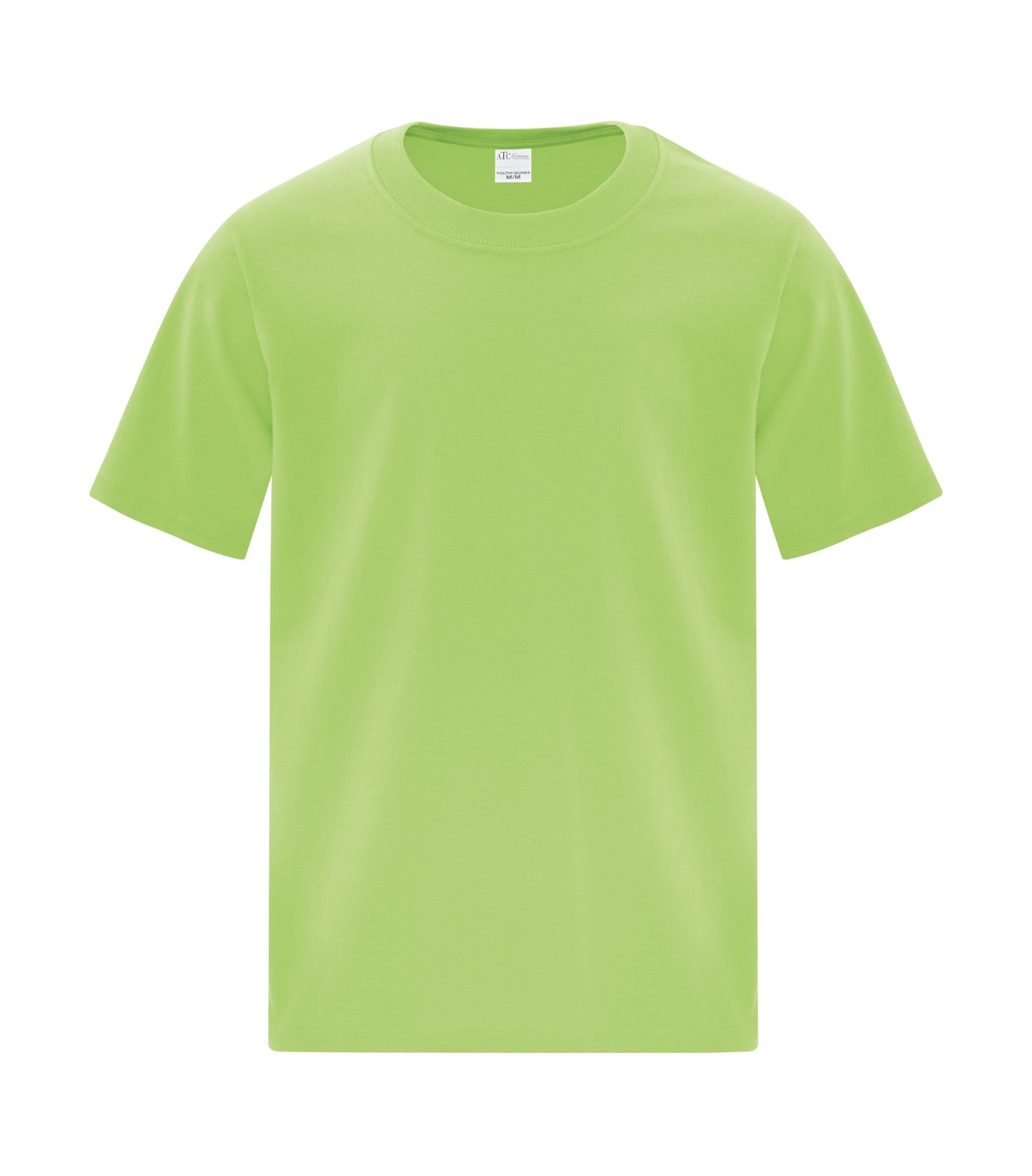 ATCᴹᶜ Everyday Collectionᴹᴰ ATC™ EVERYDAY COTTON YOUTH TEE. ATC1000Y Lime