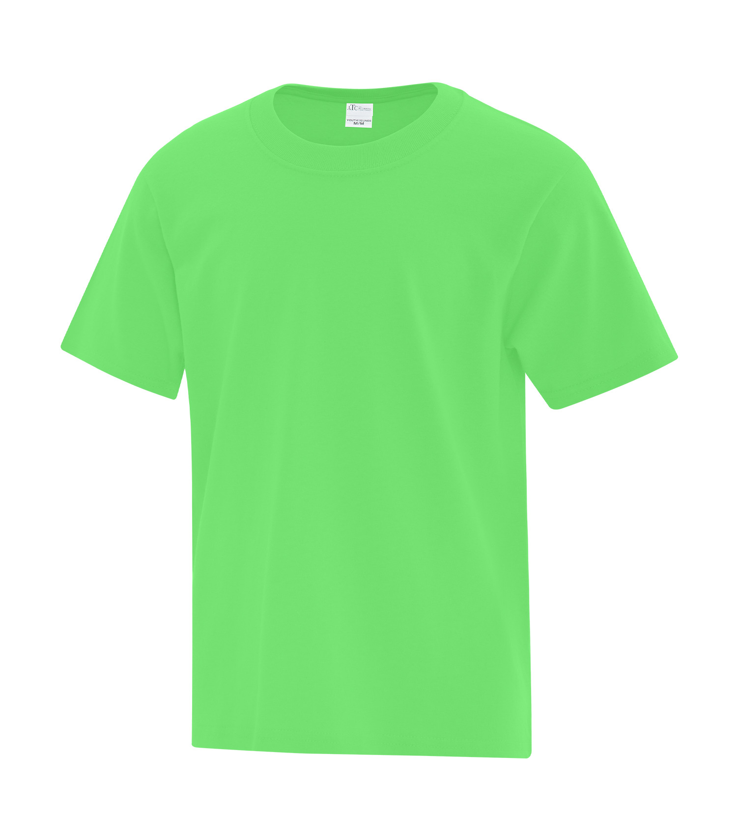 ATCᴹᶜ Everyday Collectionᴹᴰ ATC™ EVERYDAY COTTON YOUTH TEE. ATC1000Y Neon Green**