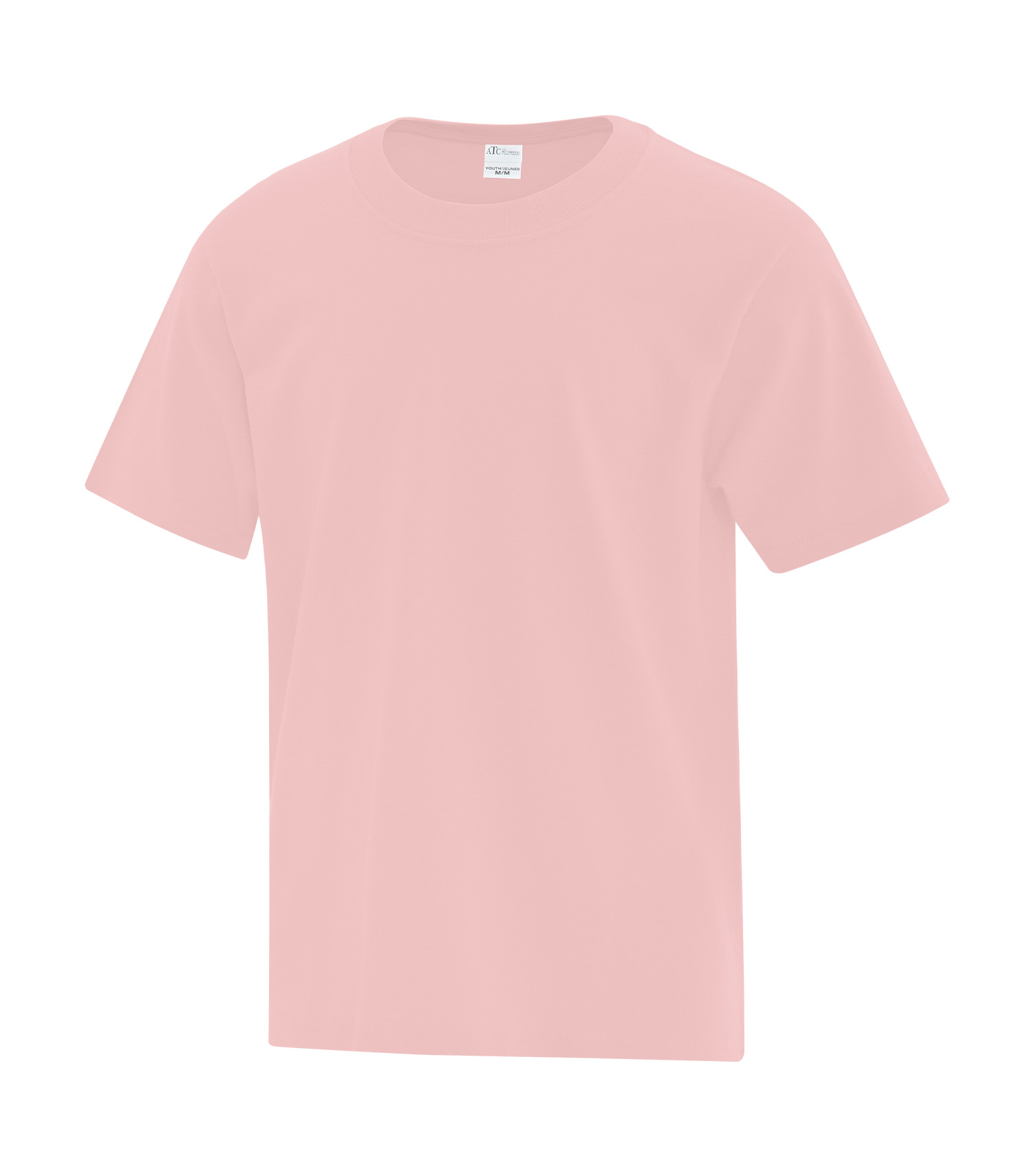 ATCᴹᶜ Everyday Collectionᴹᴰ ATC™ EVERYDAY COTTON YOUTH TEE. ATC1000Y Pale Blush