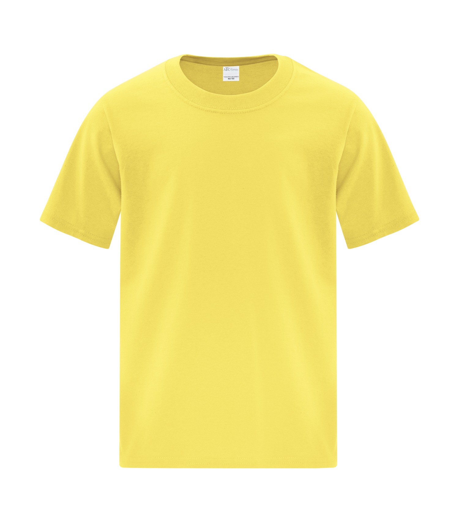 ATCᴹᶜ Everyday Collectionᴹᴰ ATC™ EVERYDAY COTTON YOUTH TEE. ATC1000Y Yellow