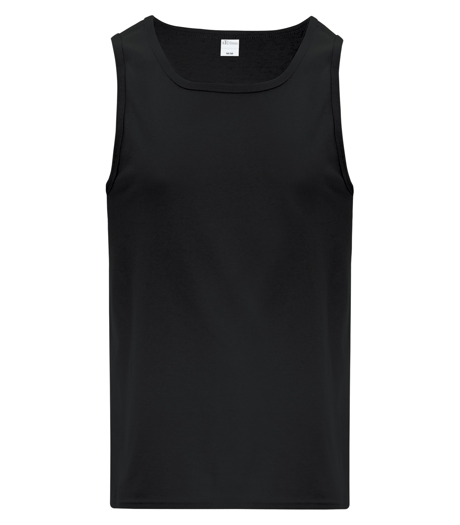 ATCᴹᶜ Everyday Collectionᴹᴰ ATC™ EVERYDAY COTTON TANK TOP. ATC1004 Black