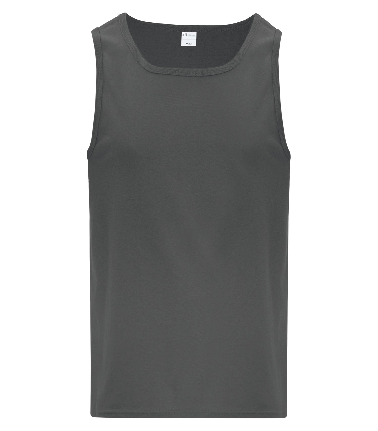 ATCᴹᶜ Everyday Collectionᴹᴰ ATC™ EVERYDAY COTTON TANK TOP. ATC1004 Charcoal