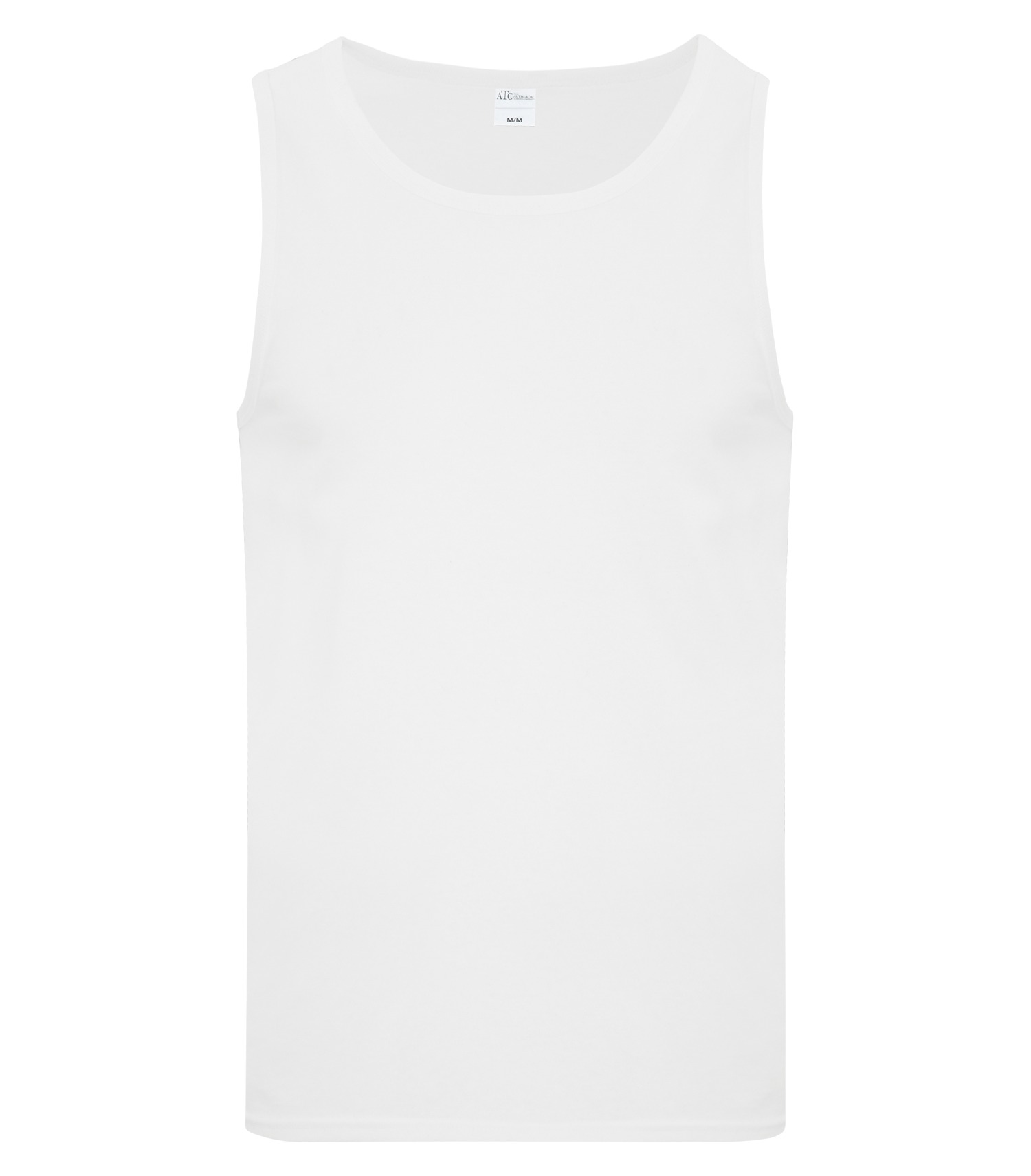 ATCᴹᶜ Everyday Collectionᴹᴰ ATC™ EVERYDAY COTTON TANK TOP. ATC1004 White