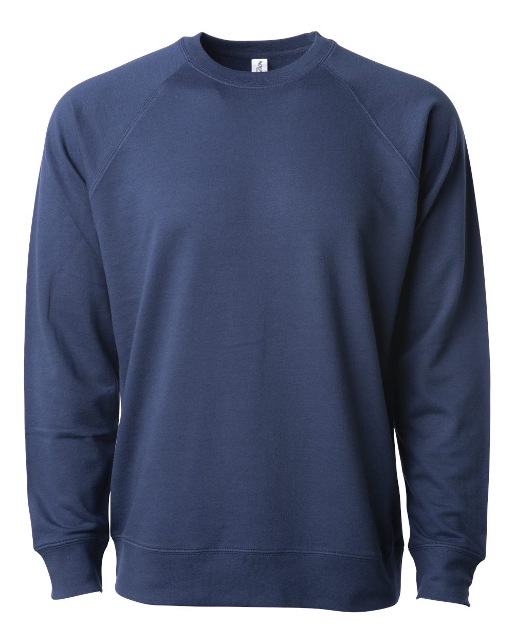 Independent Trading Co. Unisex Icon Lightweight Loopback Terry Crewneck Sweatshirt - SS1000C Indigo
