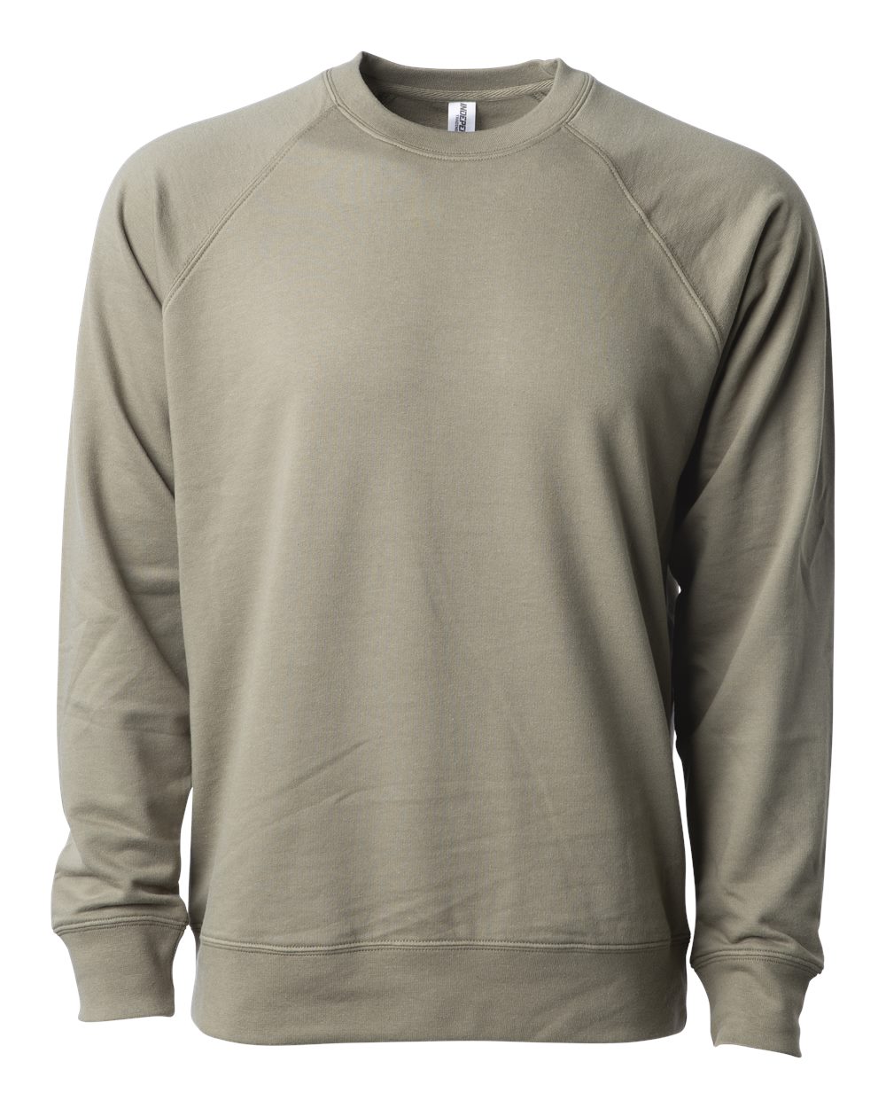 Independent Trading Co. Unisex Icon Lightweight Loopback Terry Crewneck Sweatshirt - SS1000C Olive
