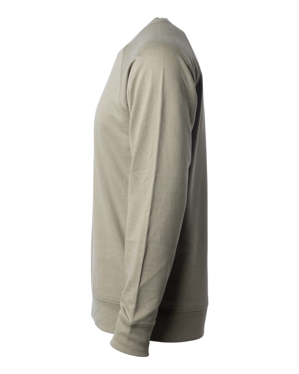 Independent Trading Co. Unisex Icon Lightweight Loopback Terry Crewneck Sweatshirt - SS1000C Olive