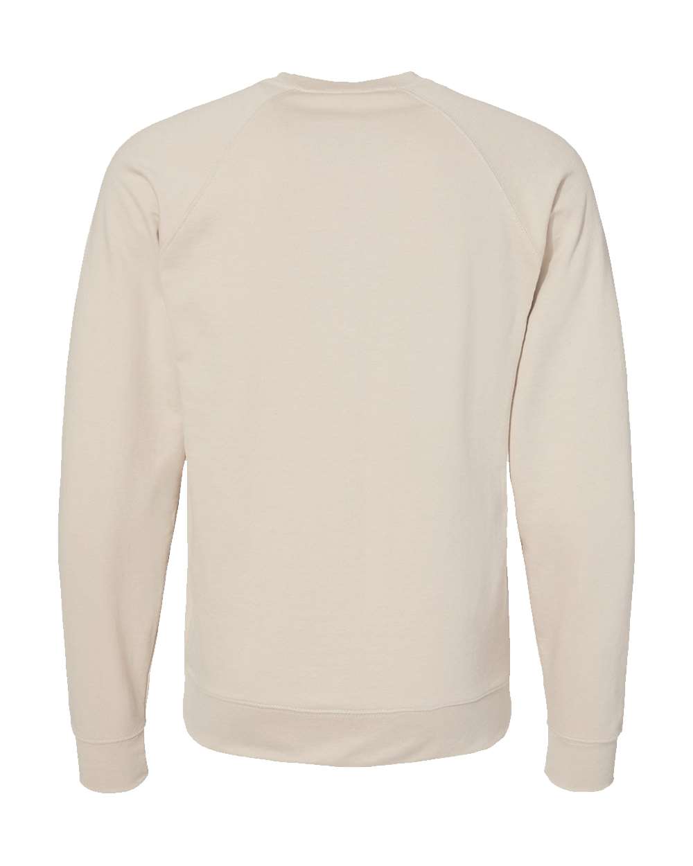 Independent Trading Co. Unisex Icon Lightweight Loopback Terry Crewneck Sweatshirt - SS1000C Sand