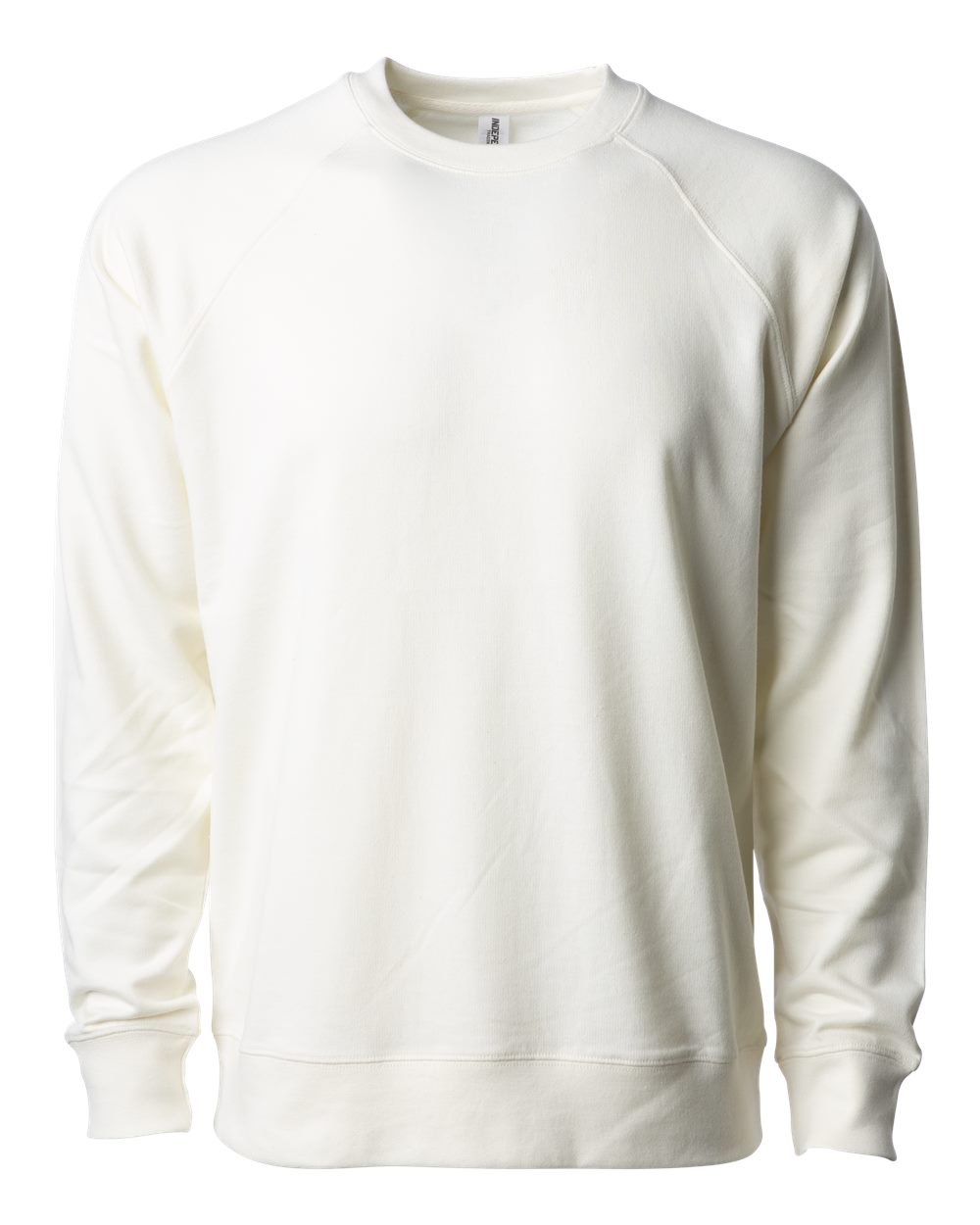 Independent Trading Co. Unisex Icon Lightweight Loopback Terry Crewneck Sweatshirt - SS1000C Bone