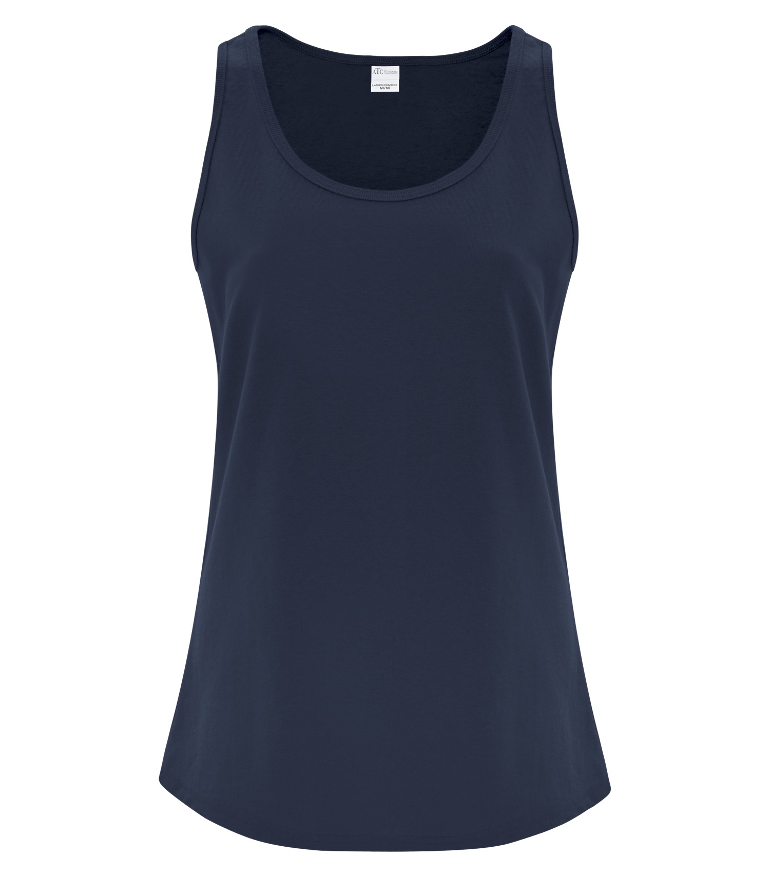 ATCᴹᶜ Everyday Collectionᴹᴰ  ATC™ EVERYDAY COTTON LADIES' TANK TOP. ATC1004L Navy