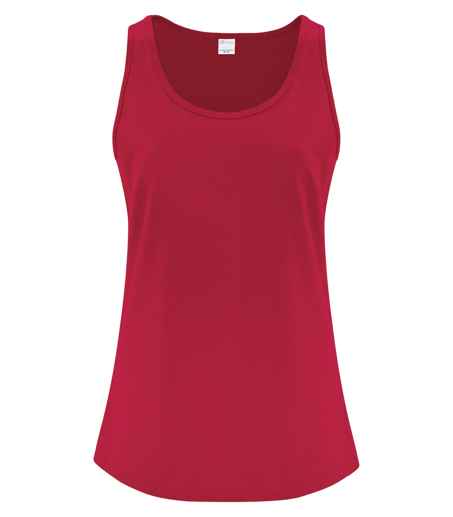 ATCᴹᶜ Everyday Collectionᴹᴰ  ATC™ EVERYDAY COTTON LADIES' TANK TOP. ATC1004L Red