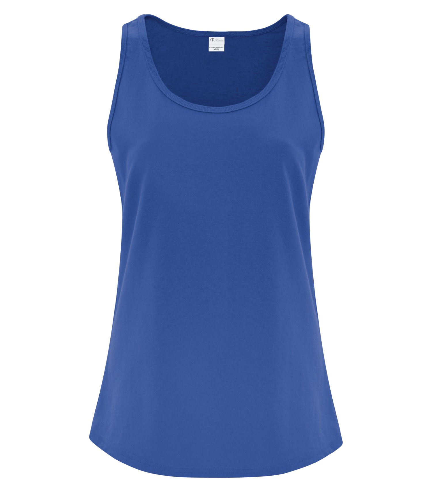 ATCᴹᶜ Everyday Collectionᴹᴰ  ATC™ EVERYDAY COTTON LADIES' TANK TOP. ATC1004L Royal