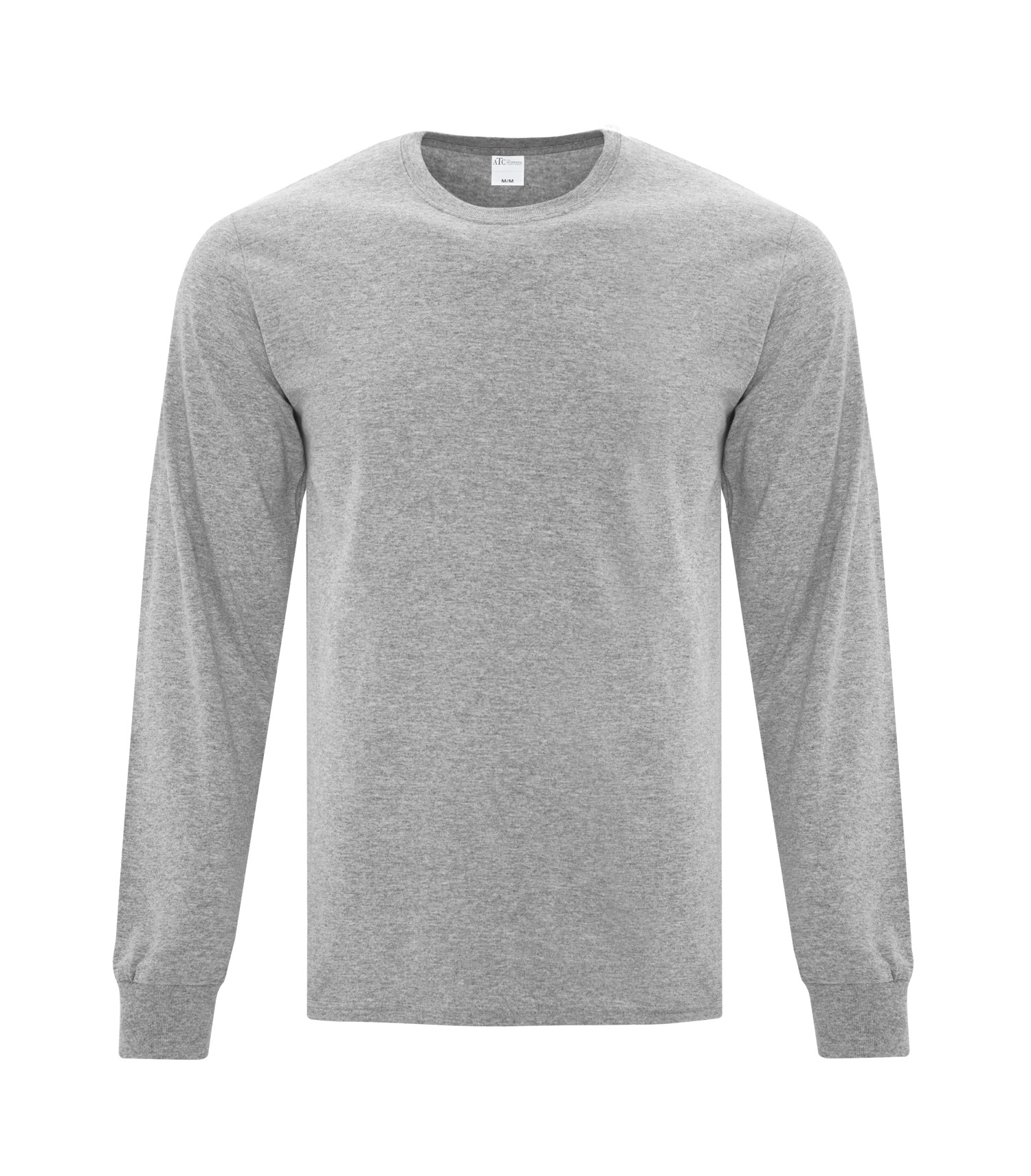 ATCᴹᶜ Everyday Collectionᴹᴰ ATC™ EVERYDAY COTTON LONG SLEEVE TEE. ATC1015 Athletic Heather*
