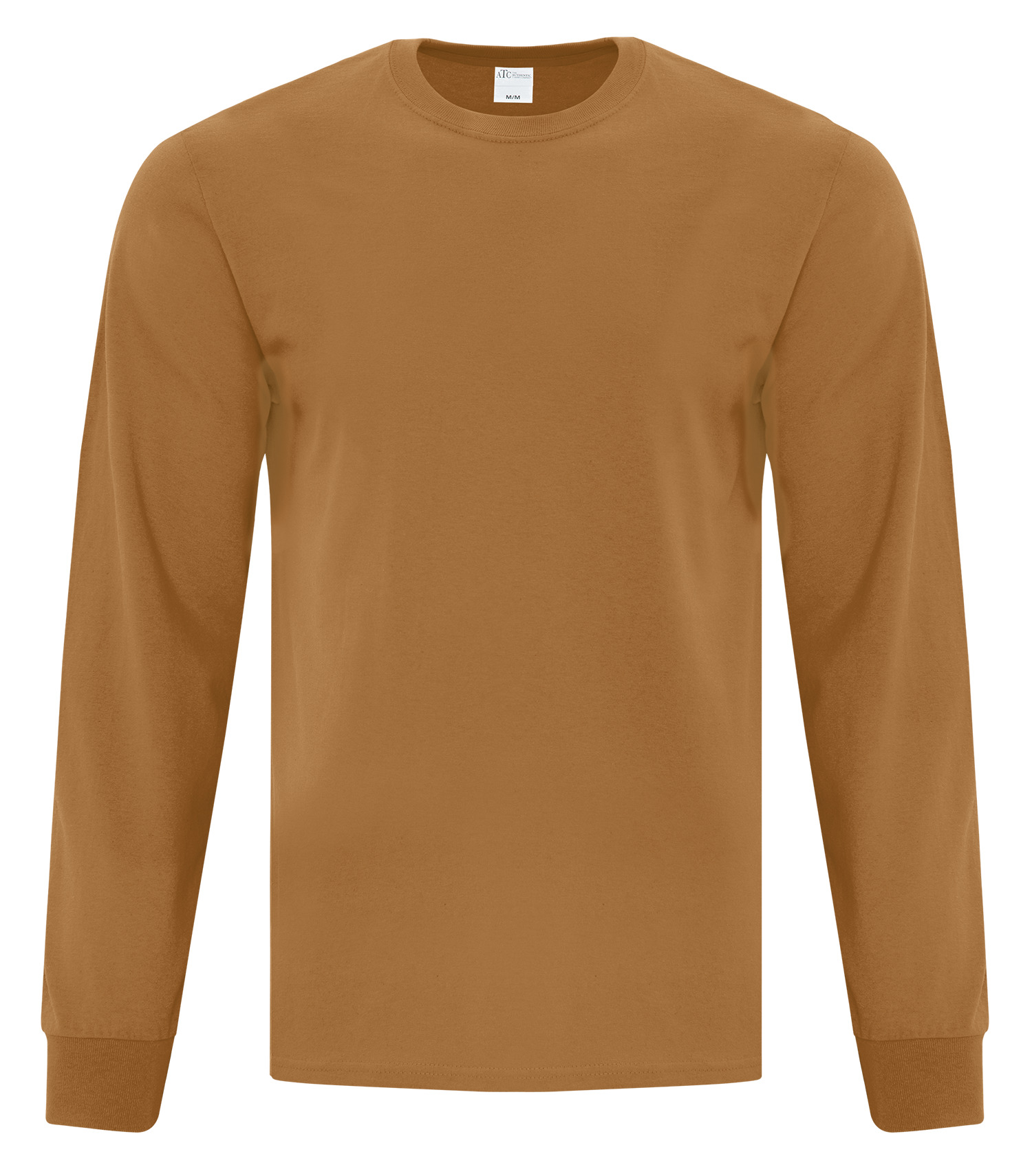ATCᴹᶜ Everyday Collectionᴹᴰ ATC™ EVERYDAY COTTON LONG SLEEVE TEE. ATC1015 Caramel