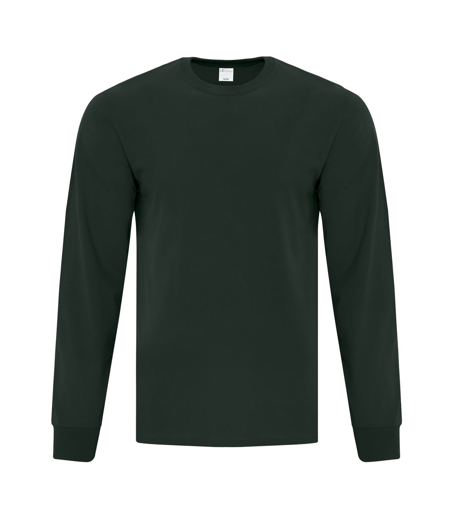 ATCᴹᶜ Everyday Collectionᴹᴰ ATC™ EVERYDAY COTTON LONG SLEEVE TEE. ATC1015 Dark Green