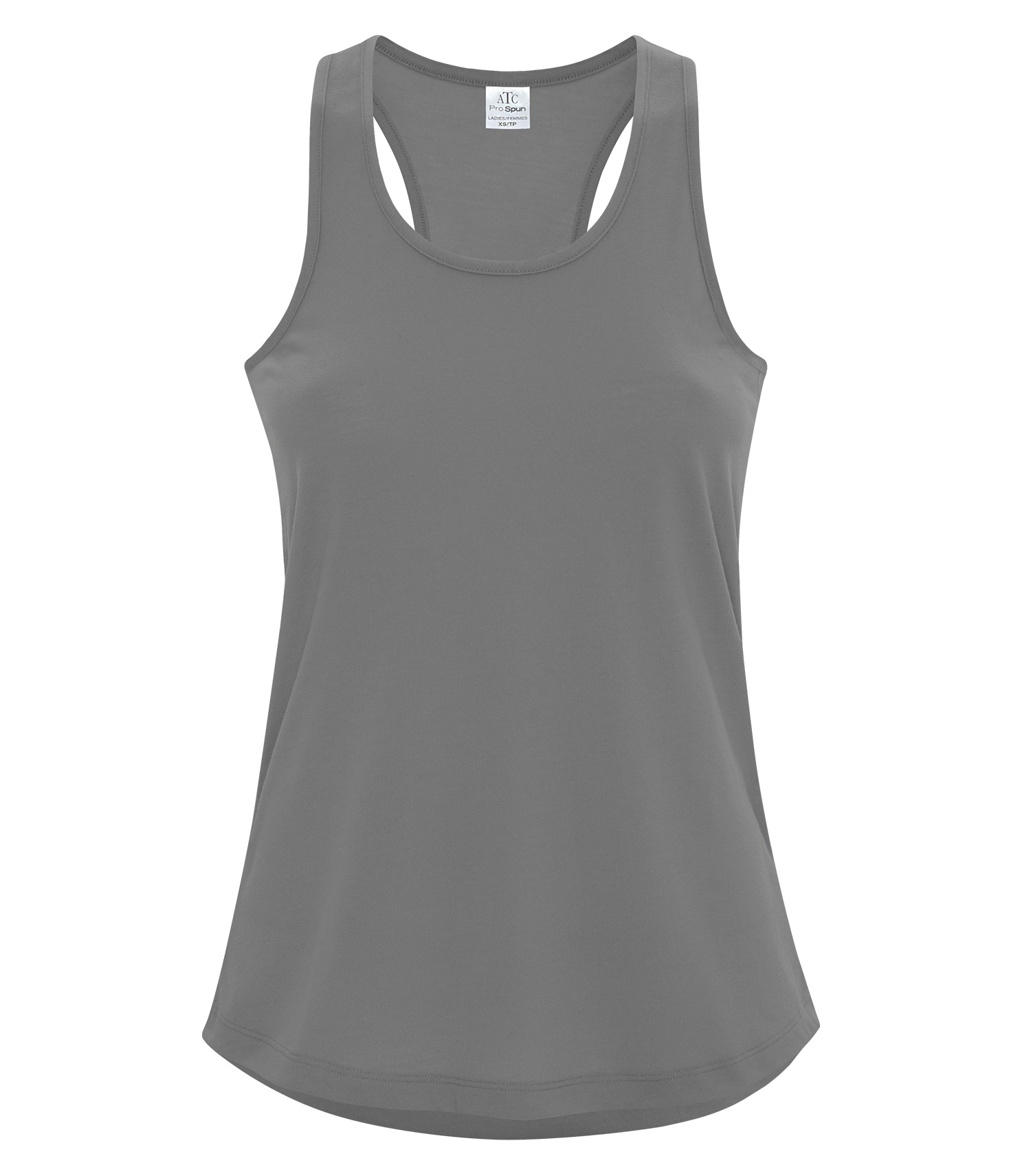 ATCᴹᶜ ATC™ PRO SPUN™ RACERBACK LADIES' TANK. ATC3604L Coal Grey