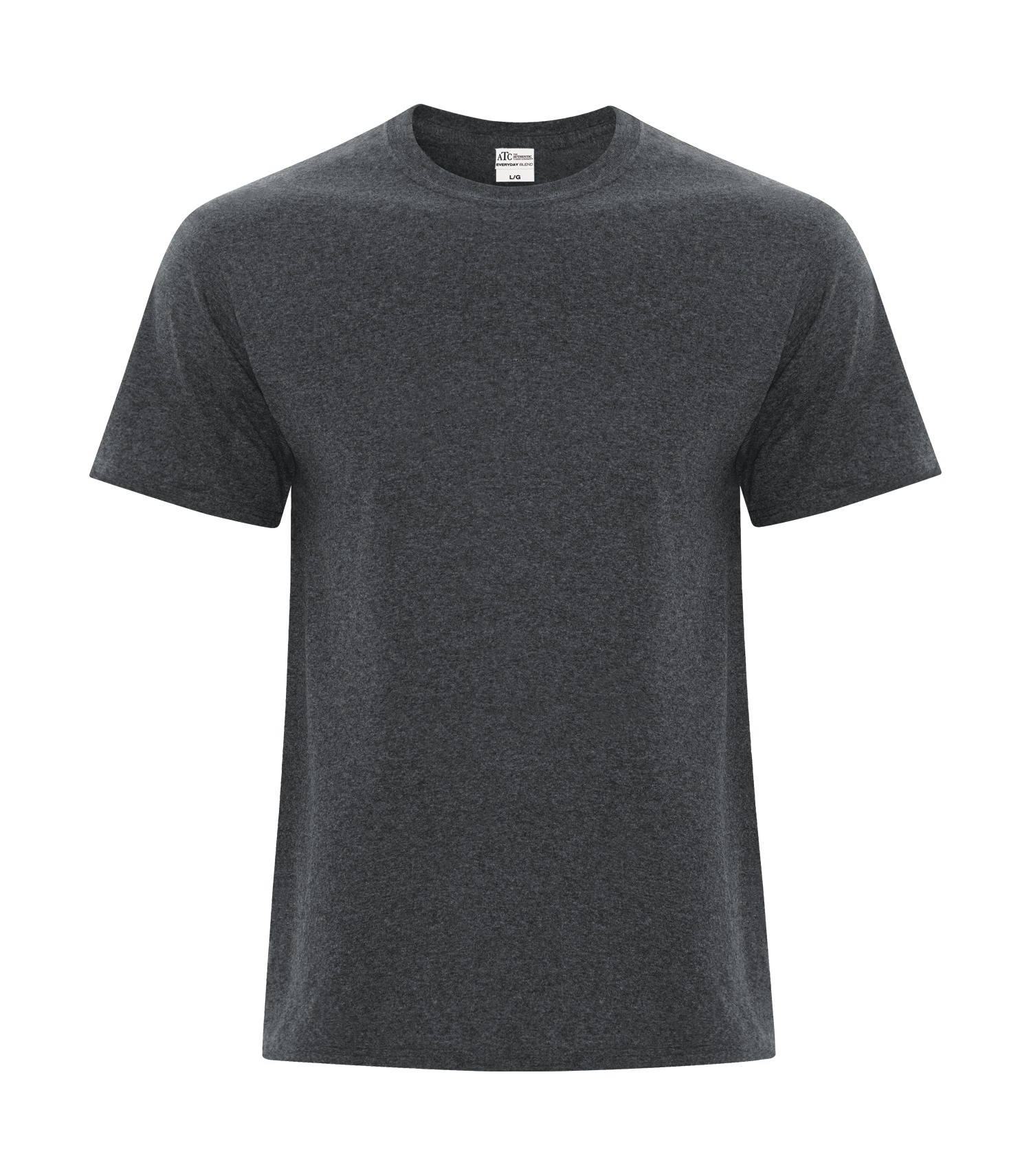 ATCᴹᶜ Everyday Collectionᴹᴰ ATC™ EVERYDAY COTTON BLEND TEE. ATC5050 Dark Heather Grey