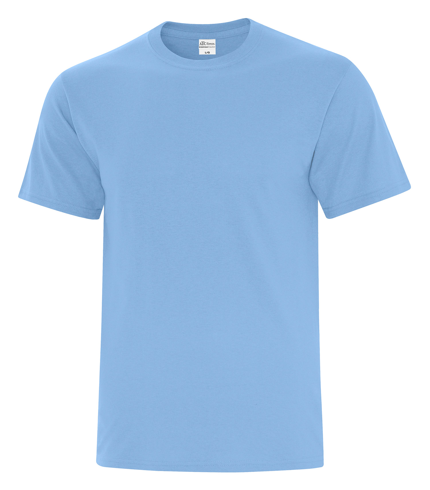 ATCᴹᶜ Everyday Collectionᴹᴰ ATC™ EVERYDAY COTTON BLEND TEE. ATC5050 Light Blue