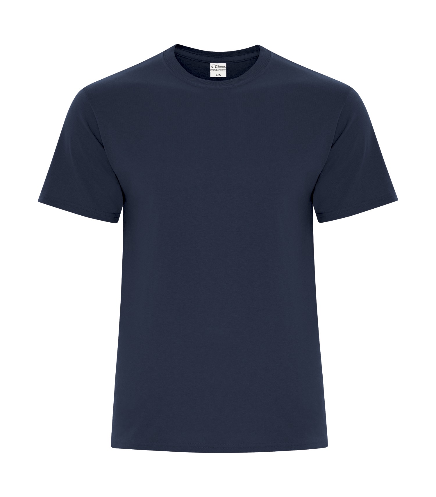 ATCᴹᶜ Everyday Collectionᴹᴰ ATC™ EVERYDAY COTTON BLEND TEE. ATC5050 Navy