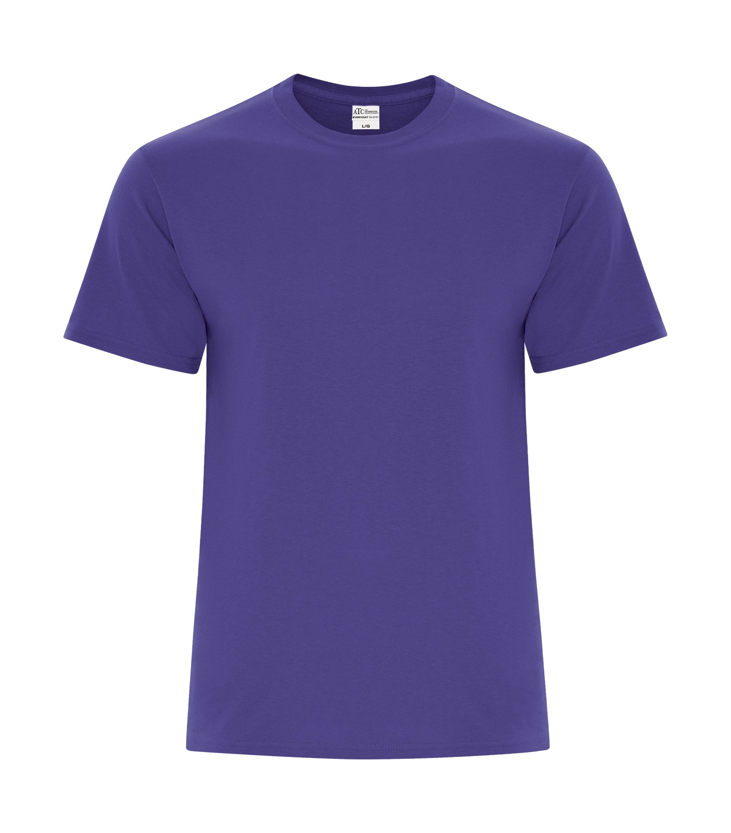 ATCᴹᶜ Everyday Collectionᴹᴰ ATC™ EVERYDAY COTTON BLEND TEE. ATC5050 Purple