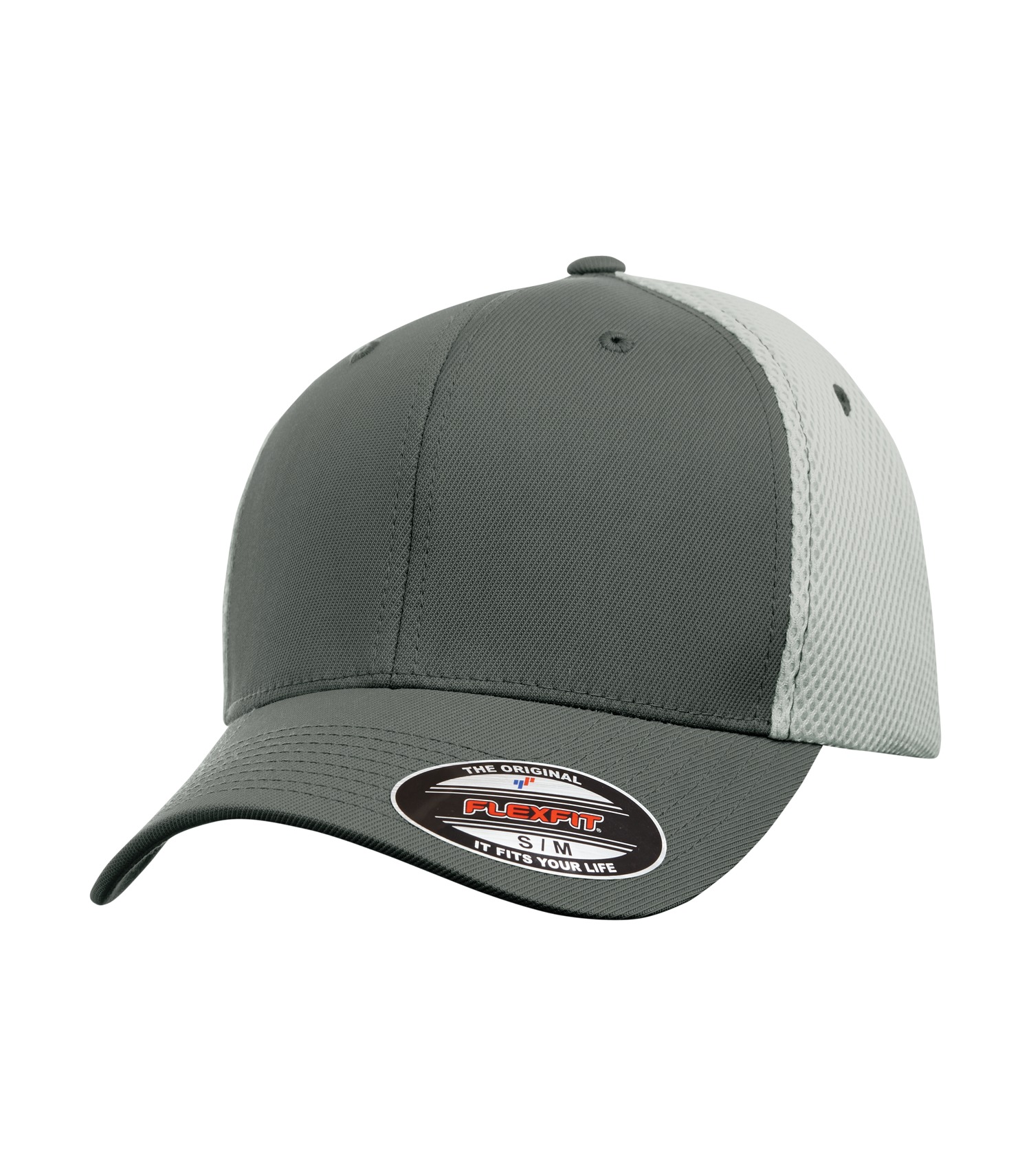 ATCᴹᶜ Flexfitᴹᴰ ATC™ FLEXFIT® ULTRAFIBRE & AIRMESH CAP. ATC6533 Dark Grey-Light Grey