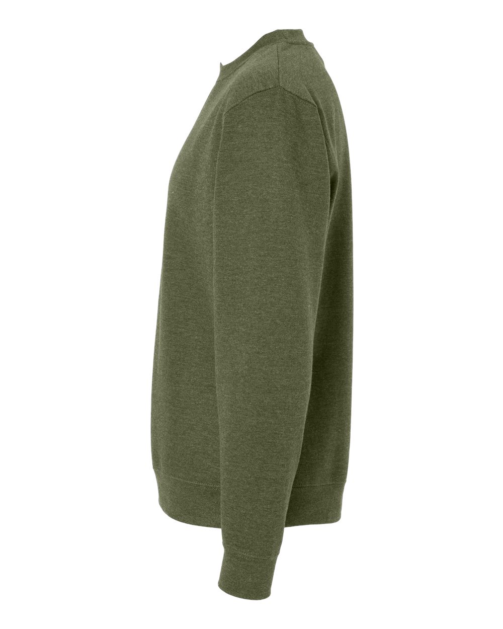 Independent Trading Co. Unisex Midweight Crewneck Sweatshirt - SS3000 Army Heather