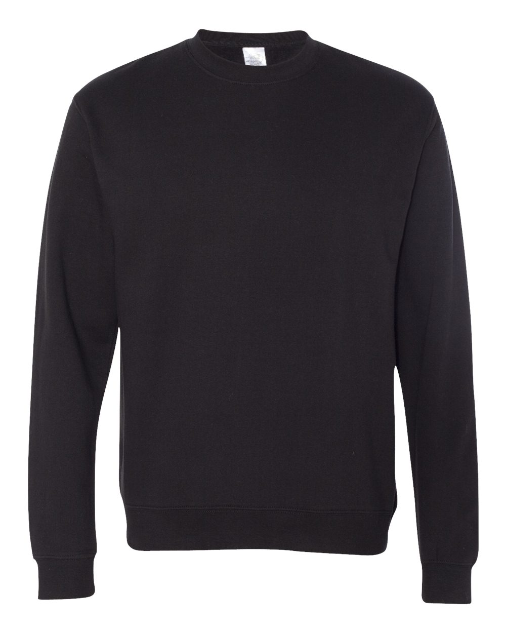 Independent Trading Co. Unisex Midweight Crewneck Sweatshirt - SS3000 Black
