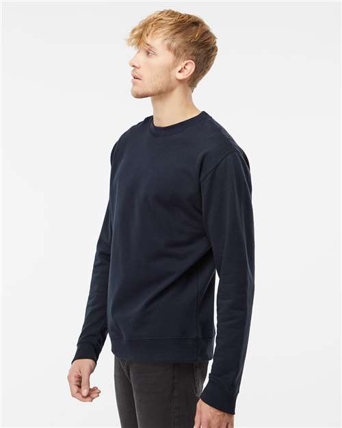 Independent Trading Co. Unisex Midweight Crewneck Sweatshirt - SS3000 Classic Navy