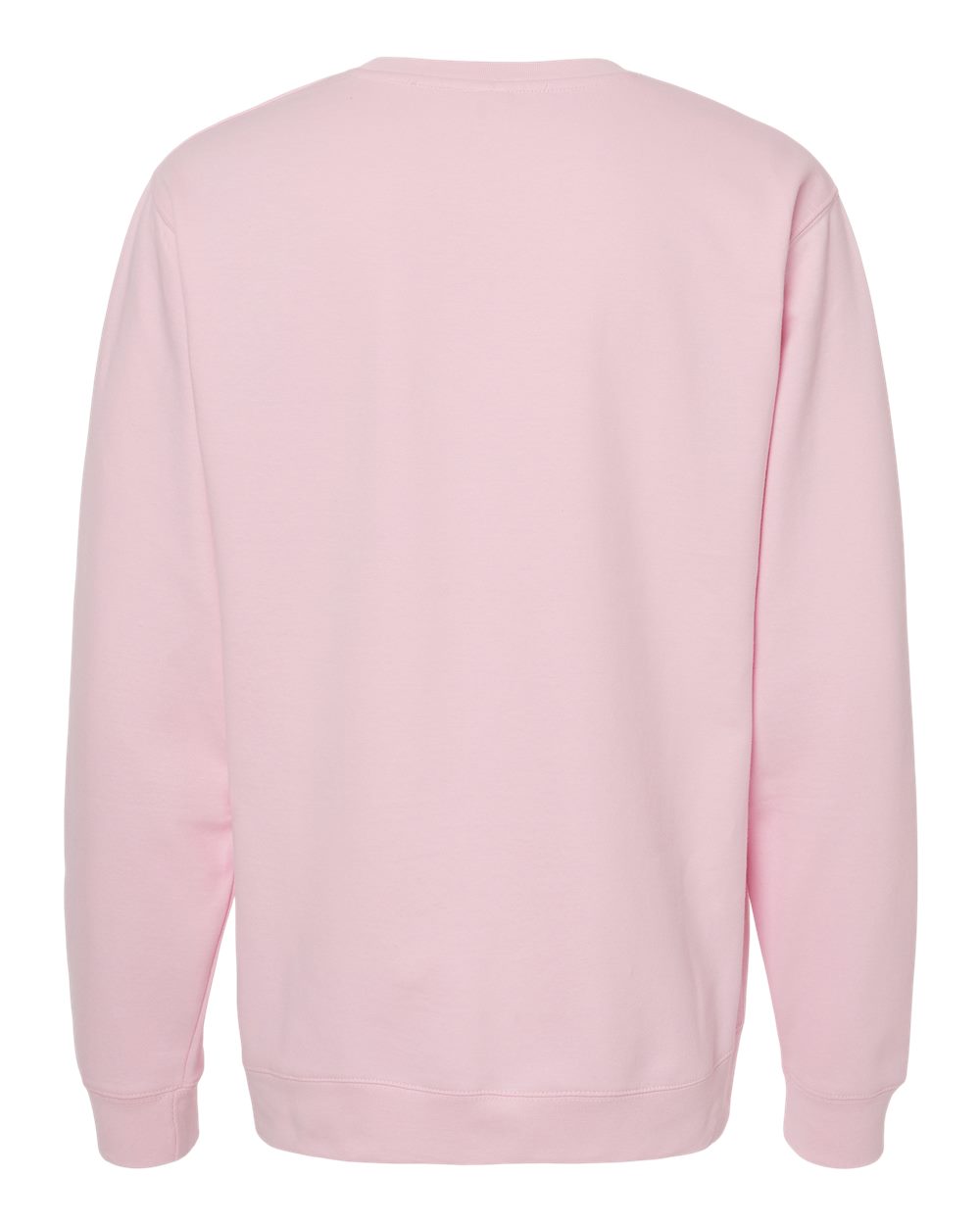 Independent Trading Co. Unisex Midweight Crewneck Sweatshirt - SS3000 Light Pink