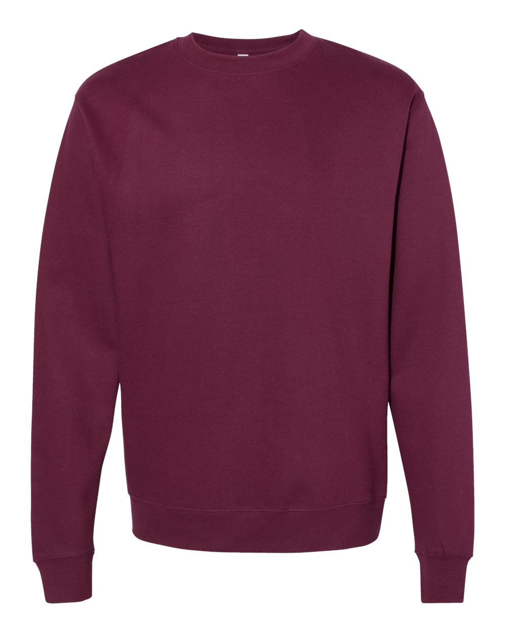 Independent Trading Co. Unisex Midweight Crewneck Sweatshirt - SS3000 Maroon