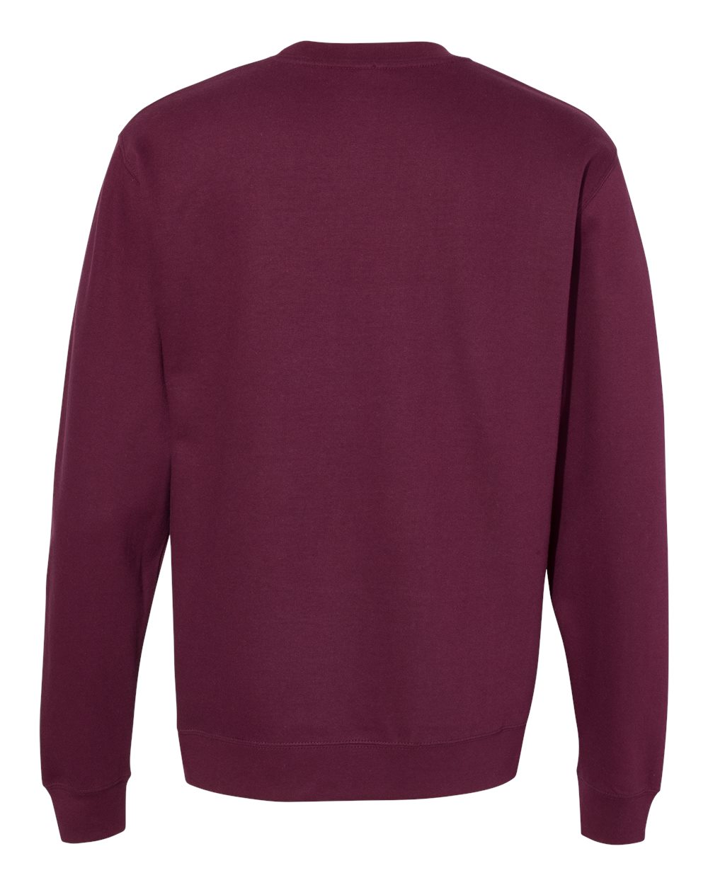 Independent Trading Co. Unisex Midweight Crewneck Sweatshirt - SS3000 Maroon