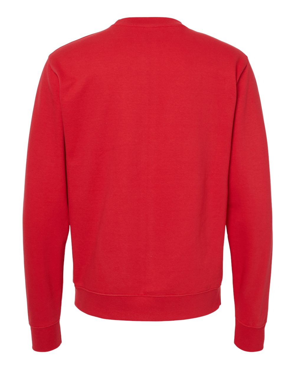 Independent Trading Co. Unisex Midweight Crewneck Sweatshirt - SS3000 Red