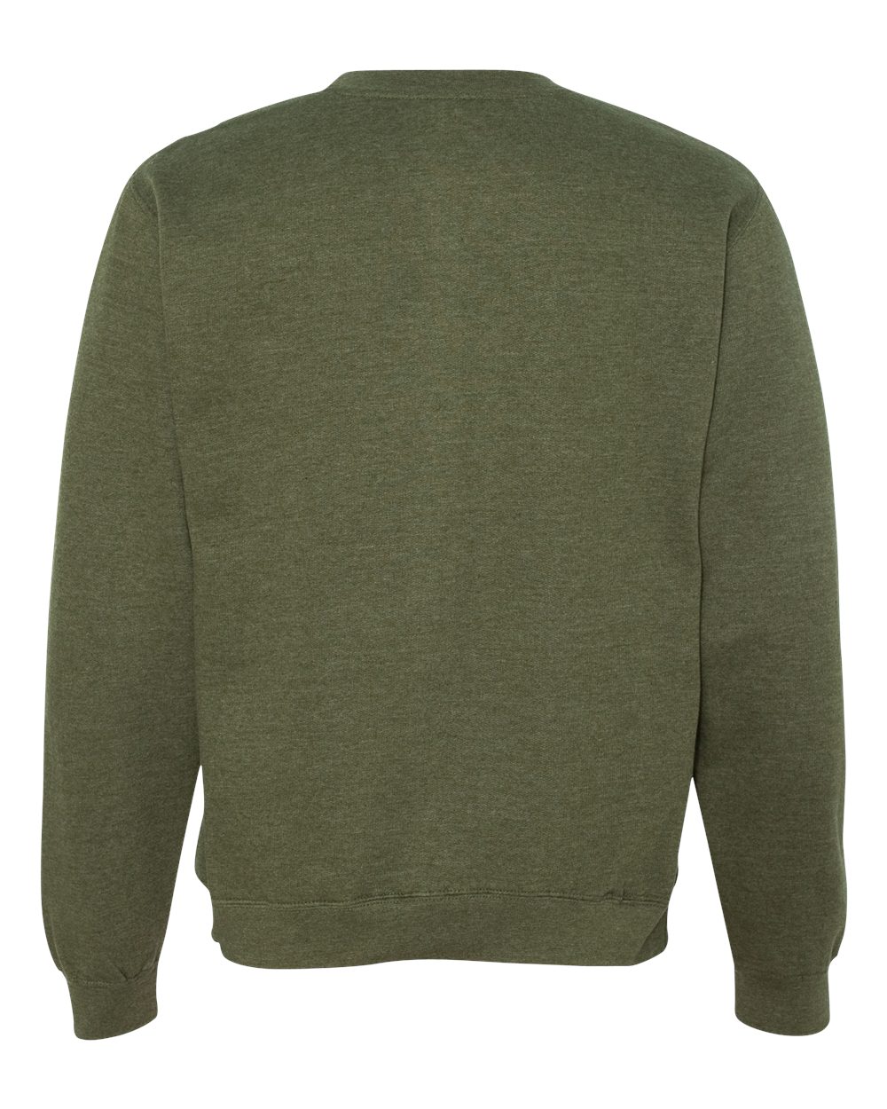 Independent Trading Co. Unisex Midweight Crewneck Sweatshirt - SS3000 Army Heather