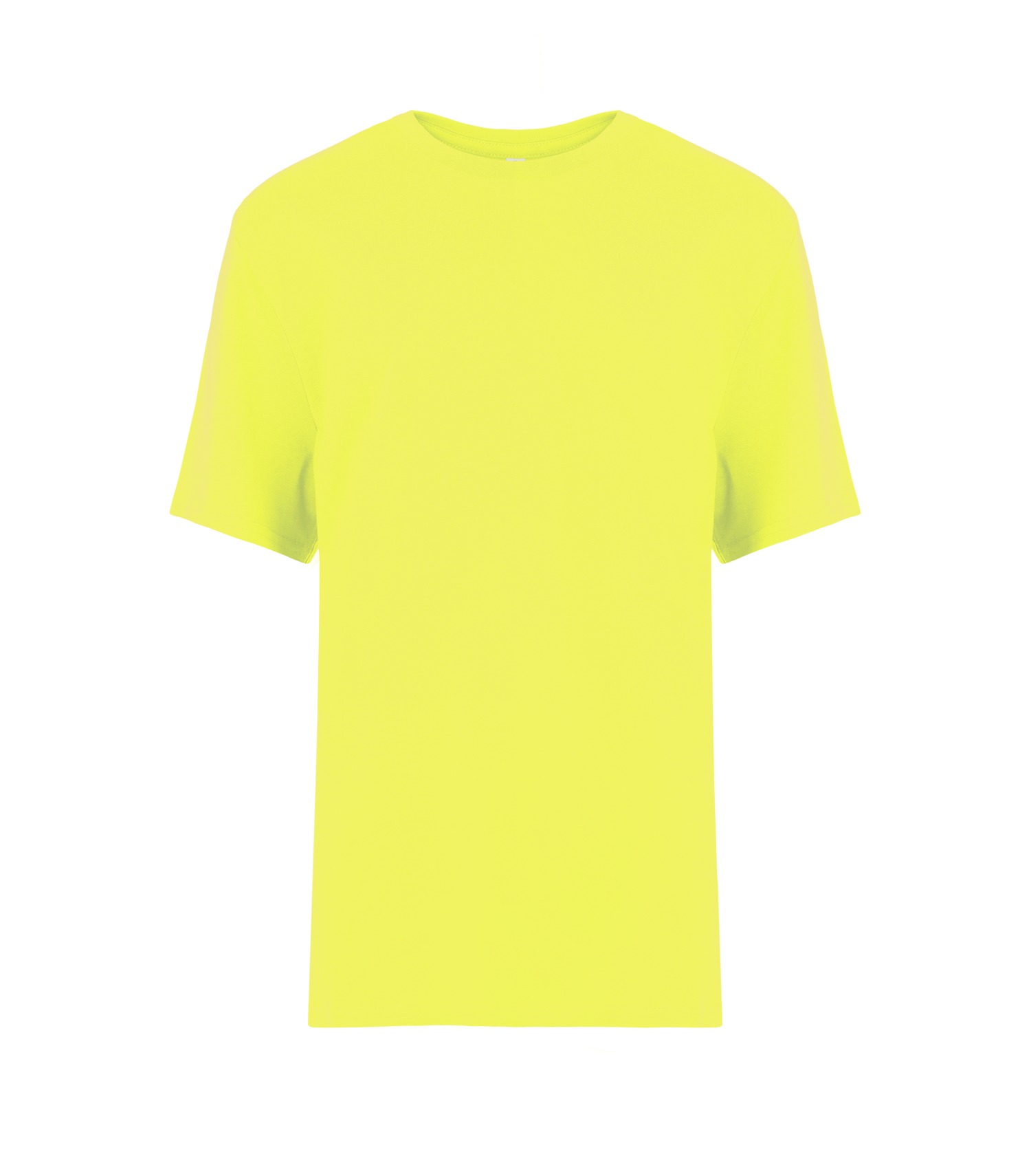 ATCᴹᶜ EuroSpunᴹᴰ  ATC™ EUROSPUN® RING SPUN YOUTH TEE. ATC8000Y Extreme Yellow