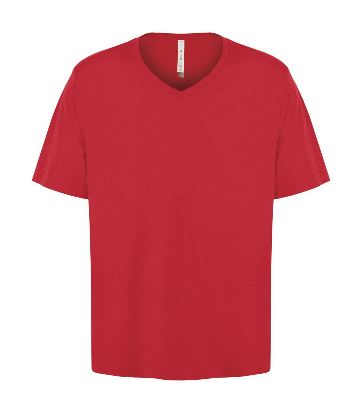 ATCᴹᶜ EuroSpunᴹᴰ  ATC™ EUROSPUN® RING SPUN V-NECK TEE. ATC8001 True Red