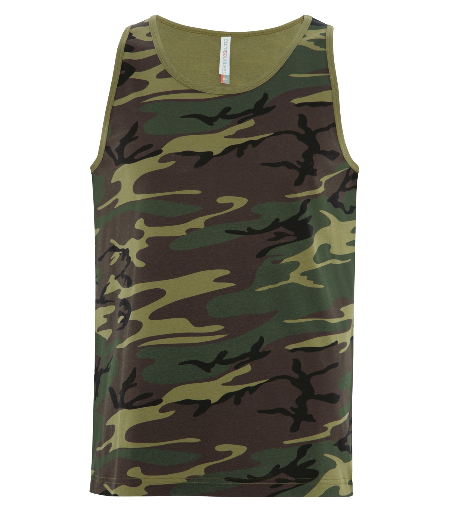 ATCᴹᶜ EuroSpunᴹᴰ ATC™ EUROSPUN® RING SPUN TANK. ATC8004 Camo