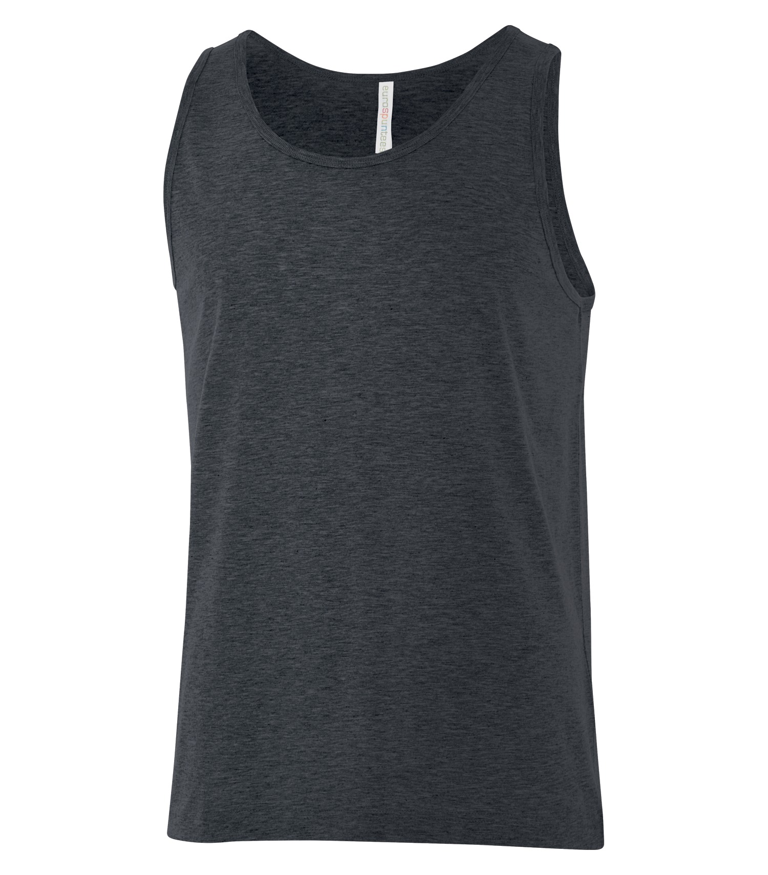 ATCᴹᶜ EuroSpunᴹᴰ ATC™ EUROSPUN® RING SPUN TANK. ATC8004 Charcoal Heather**
