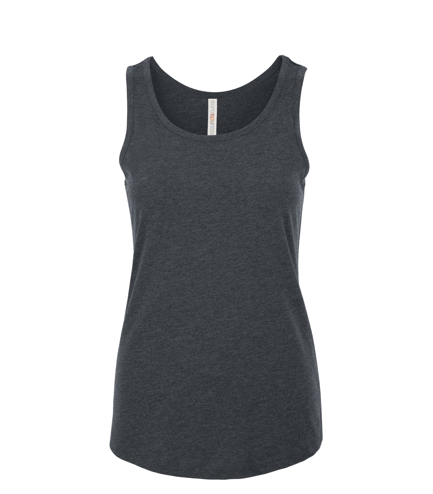 ATCᴹᶜ EuroSpunᴹᴰ ATC™ EUROSPUN&#174 RING SPUN LADIES' TANK. ATC8004L Charcoal Heather**