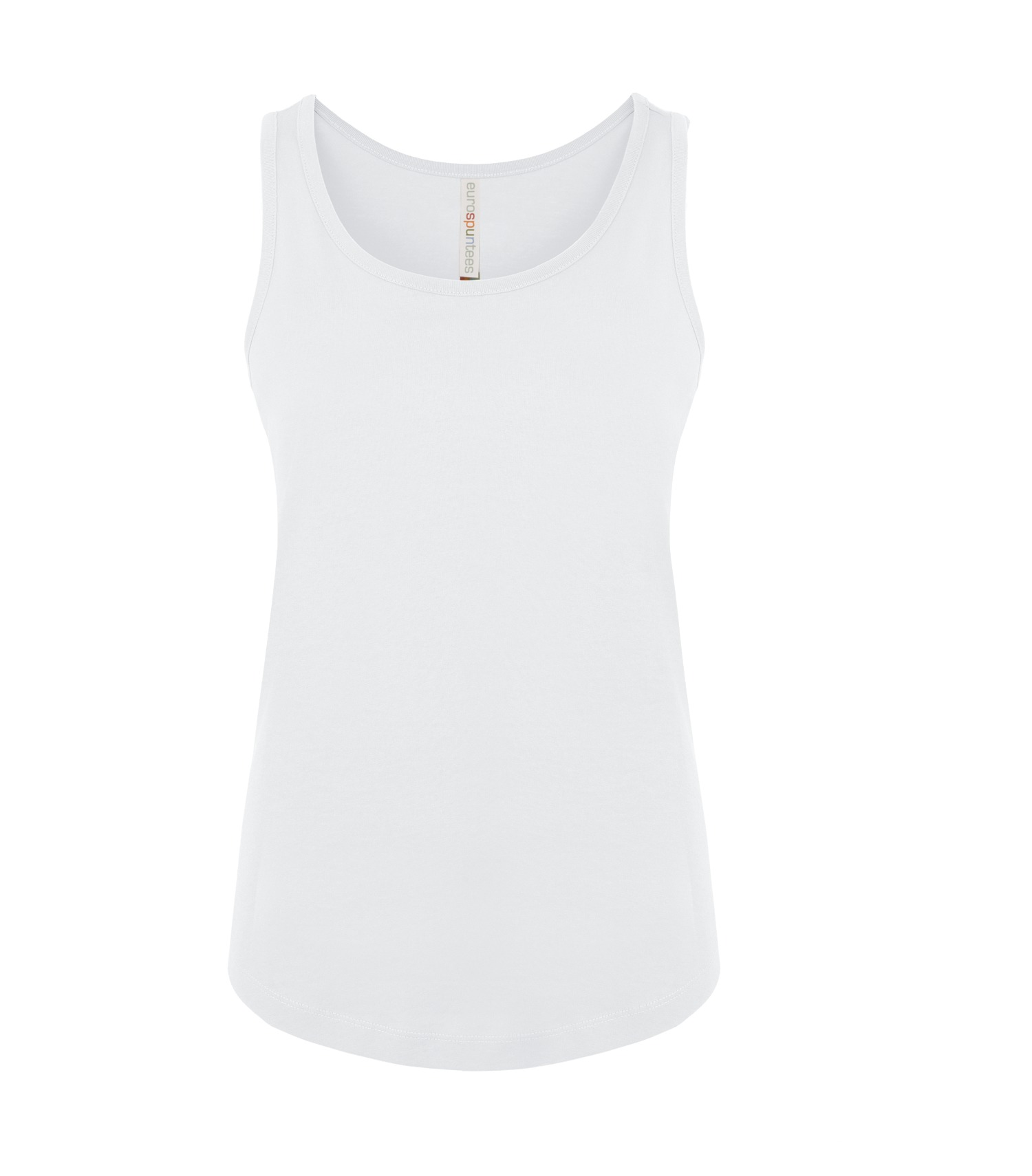 ATCᴹᶜ EuroSpunᴹᴰ ATC™ EUROSPUN&#174 RING SPUN LADIES' TANK. ATC8004L White