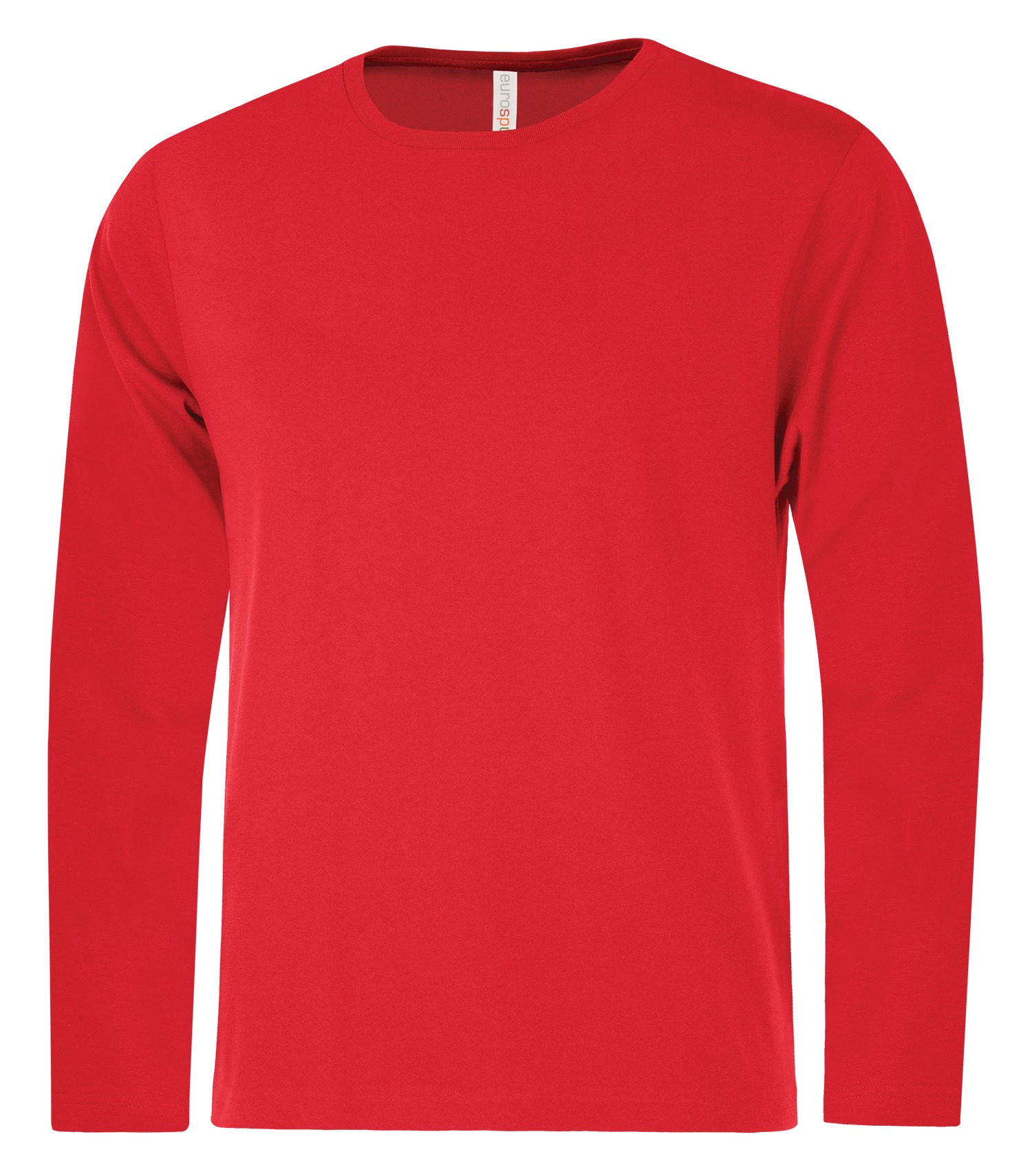 ATCᴹᶜ EuroSpunᴹᴰ ATC™ EUROSPUN® RING SPUN LONG SLEEVE TEE. ATC8015 True Red